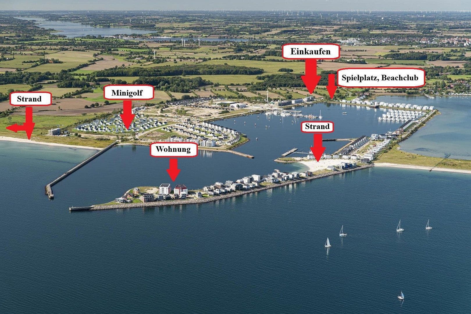 Predaj bytu 2-izbový 59 m², Auf der Ostsee 59-60, Kappeln, Šlezvicko-Holštajnsko Predaj bytu 2-izbový 59 m², Auf der Ostsee 59-60, Kappeln, Šlezvicko-Holštajnsko