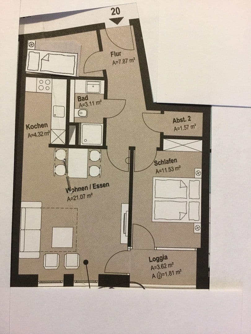 Predaj bytu 2-izbový 59 m², Auf der Ostsee 59-60, Kappeln, Šlezvicko-Holštajnsko Predaj bytu 2-izbový 59 m², Auf der Ostsee 59-60, Kappeln, Šlezvicko-Holštajnsko