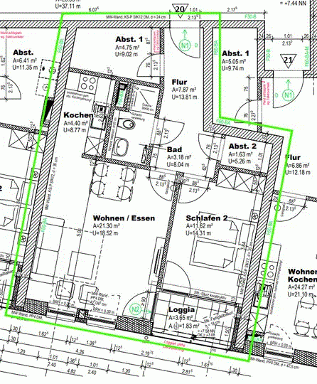 Predaj bytu 2-izbový 59 m², Auf der Ostsee 59-60, Kappeln, Šlezvicko-Holštajnsko Predaj bytu 2-izbový 59 m², Auf der Ostsee 59-60, Kappeln, Šlezvicko-Holštajnsko