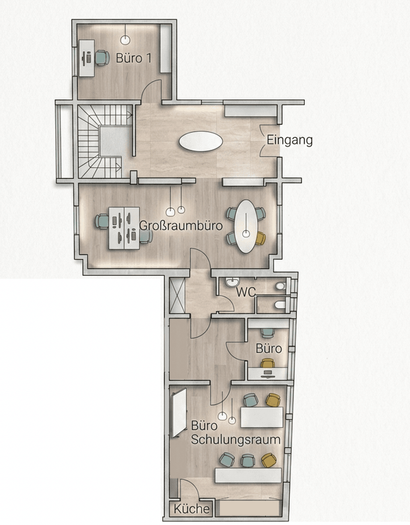 Prenájom kancelárie 200 m², Staudingerstr. 5, Darmstadt, Hesensko Prenájom kancelárie 200 m², Staudingerstr. 5, Darmstadt, Hesensko