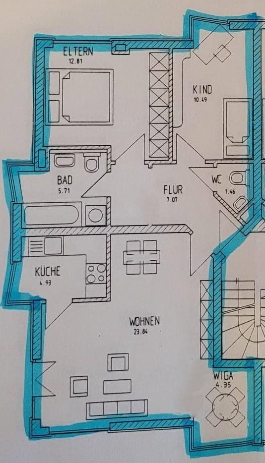 Predaj bytu 3-izbový 70 m², Fichtenweg 8, Kirchseeon, Bavorsko Predaj bytu 3-izbový 70 m², Fichtenweg 8, Kirchseeon, Bavorsko