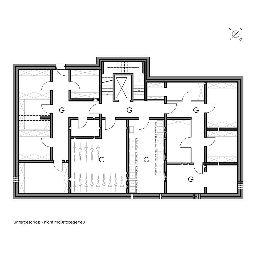 Prenájom bytu 1-izbový 62 m², Piesport, Porýnie-Falcko Prenájom bytu 1-izbový 62 m², Piesport, Porýnie-Falcko