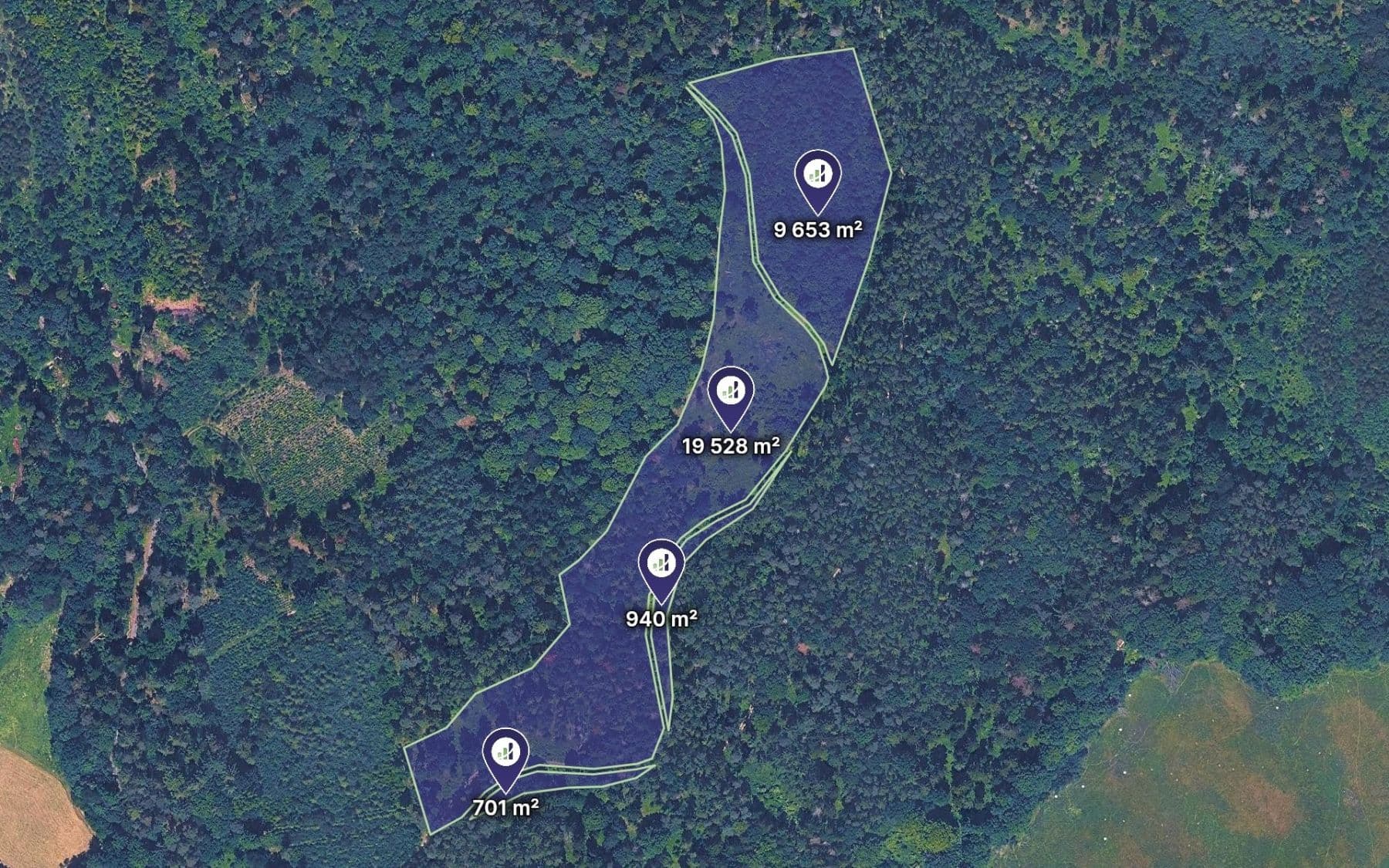 Predaj pozemku 30.822 m², Olšovec, Olomoucký kraj Predaj pozemku 30.822 m², Olšovec, Olomoucký kraj