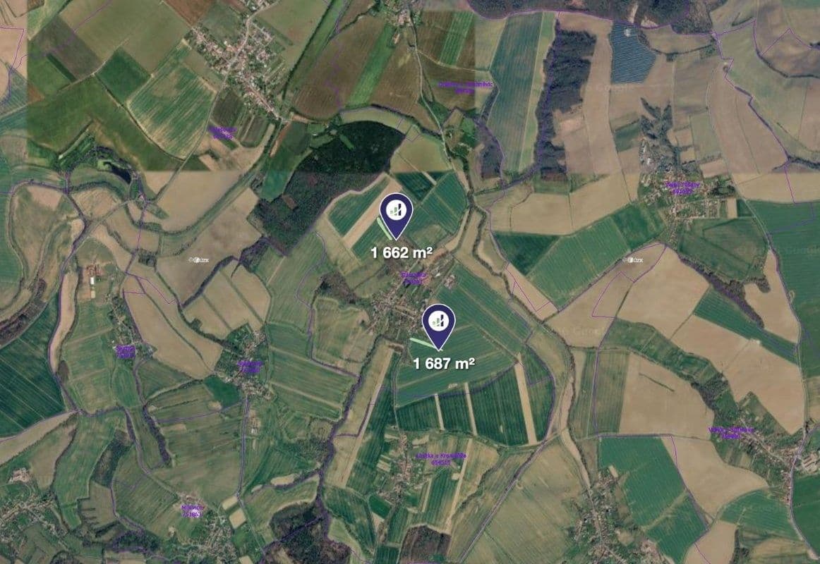 Predaj pozemku 3.349 m², Kroměříž, Zlínský kraj Predaj pozemku 3.349 m², Kroměříž, Zlínský kraj