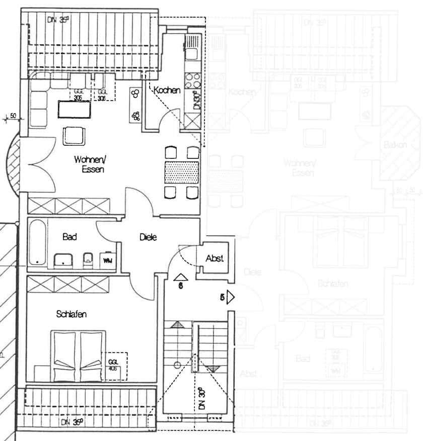 Prenájom bytu 2-izbový 61 m², Kraichtal, Bádensko-Wurttembersko Prenájom bytu 2-izbový 61 m², Kraichtal, Bádensko-Wurttembersko