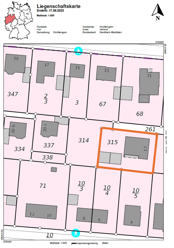 Predaj domu 488 m², pozemok 754 m², Kirchlengern, Severné Porýnie - Westfálsko Predaj domu 488 m², pozemok 754 m², Kirchlengern, Severné Porýnie - Westfálsko