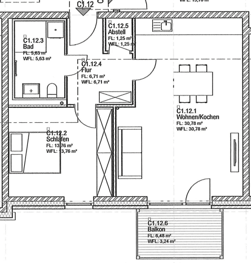 Prenájom bytu 2-izbový 76 m², Alter Mühlenweg 1c, Bad Bevensen, Dolné Sasko Prenájom bytu 2-izbový 76 m², Alter Mühlenweg 1c, Bad Bevensen, Dolné Sasko
