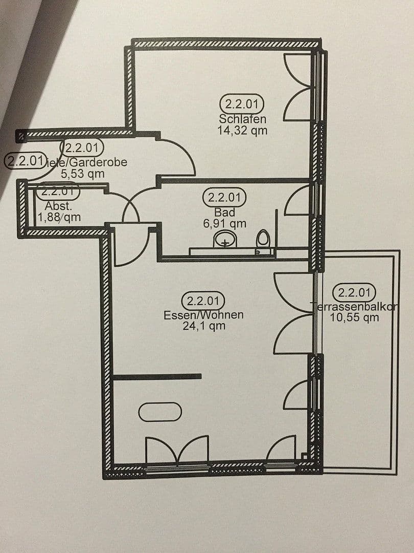 Predaj bytu 2-izbový 64 m², Edith-Stein-Str. 1, Regensburg, Bavorsko Predaj bytu 2-izbový 64 m², Edith-Stein-Str. 1, Regensburg, Bavorsko