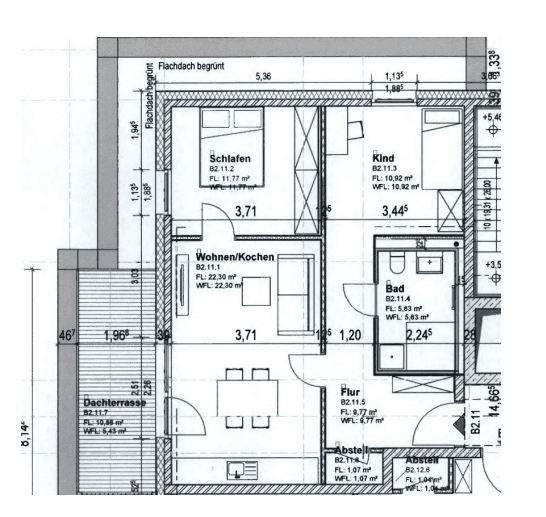 Prenájom bytu 3-izbový 74 m², Alter Mühlenweg 1d, Bad Bevensen, Dolné Sasko Prenájom bytu 3-izbový 74 m², Alter Mühlenweg 1d, Bad Bevensen, Dolné Sasko