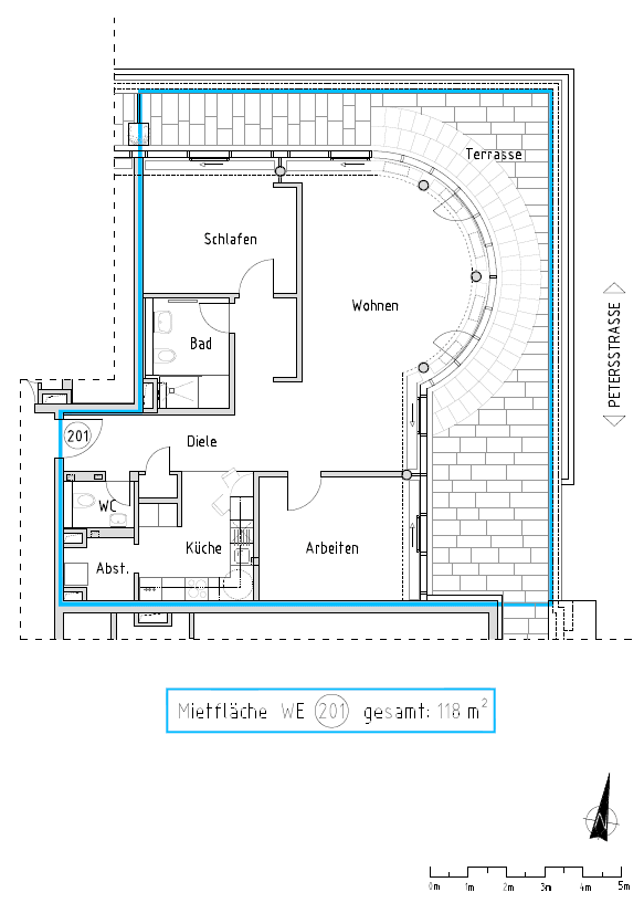 Prenájom bytu 3-izbový 118 m², Petersstrasse 12, Leipzig, Sasko Prenájom bytu 3-izbový 118 m², Petersstrasse 12, Leipzig, Sasko