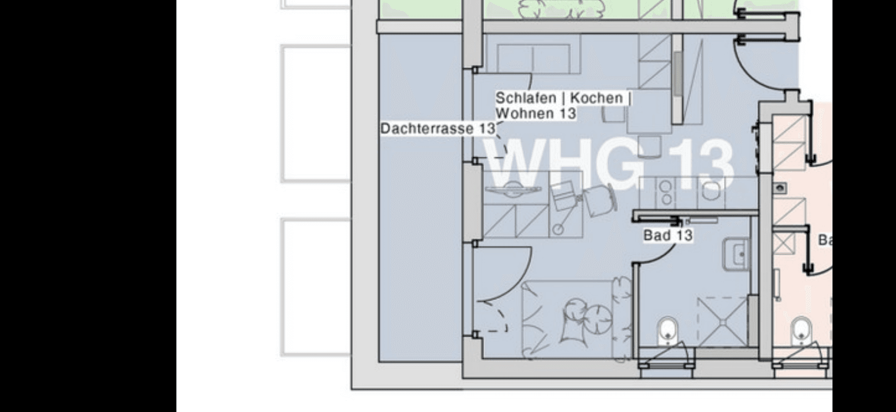 Prenájom bytu 1-izbový 35 m², Cappeler Str. 34, Marburg, Hesensko Prenájom bytu 1-izbový 35 m², Cappeler Str. 34, Marburg, Hesensko