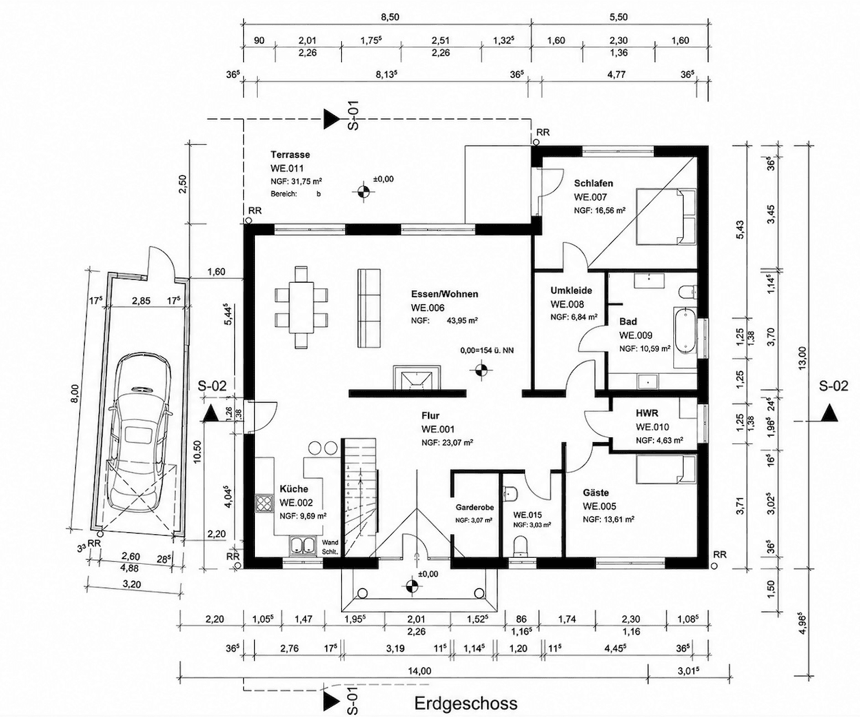 Predaj domu 146 m², pozemok 903 m², Witten, Severné Porýnie - Westfálsko Predaj domu 146 m², pozemok 903 m², Witten, Severné Porýnie - Westfálsko