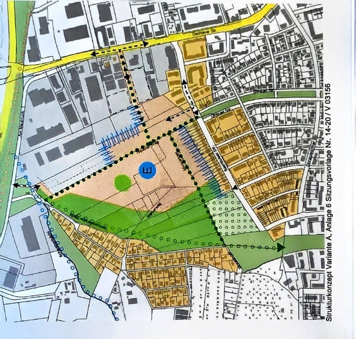 Predaj pozemku 9.138 m², Saarlouiser Straße Ecke Lauinger Straße, München, Bavorsko Predaj pozemku 9.138 m², Saarlouiser Straße Ecke Lauinger Straße, München, Bavorsko