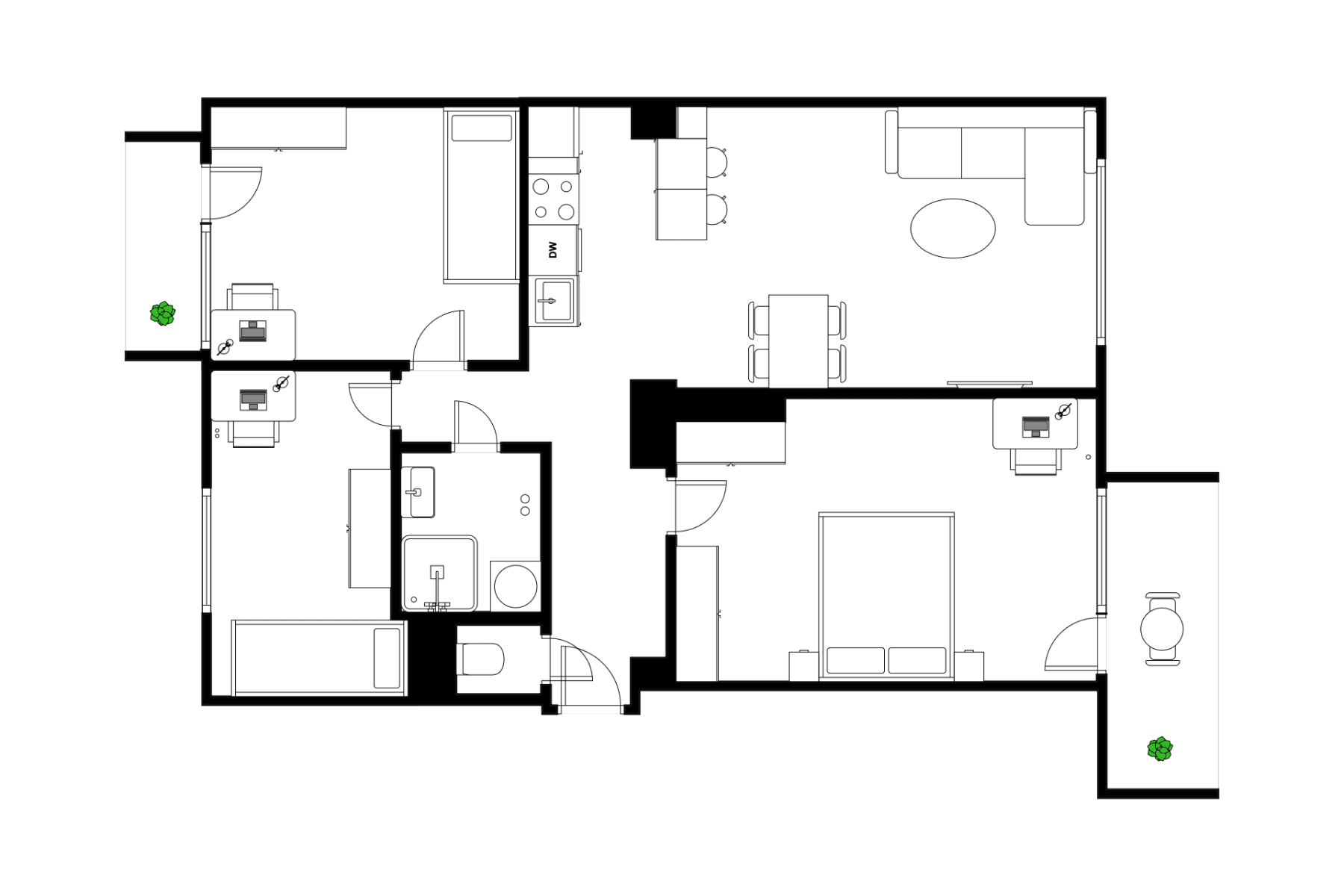 Predaj bytu 4-izbový 80 m², U Slavie, Praha, Praha Predaj bytu 4-izbový 80 m², U Slavie, Praha, Praha