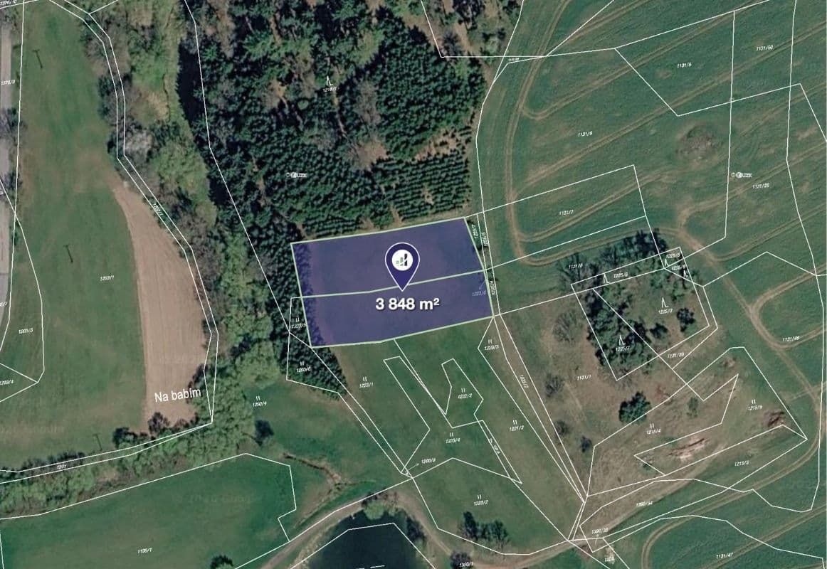 Predaj pozemku 14.014 m², Heřmaničky, Středočeský kraj Predaj pozemku 14.014 m², Heřmaničky, Středočeský kraj
