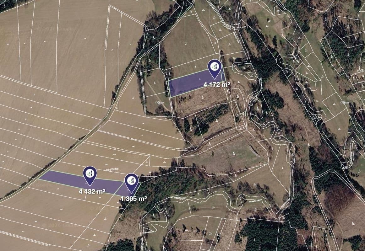 Predaj pozemku 34.076 m², Syrov, Kraj Vysočina Predaj pozemku 34.076 m², Syrov, Kraj Vysočina