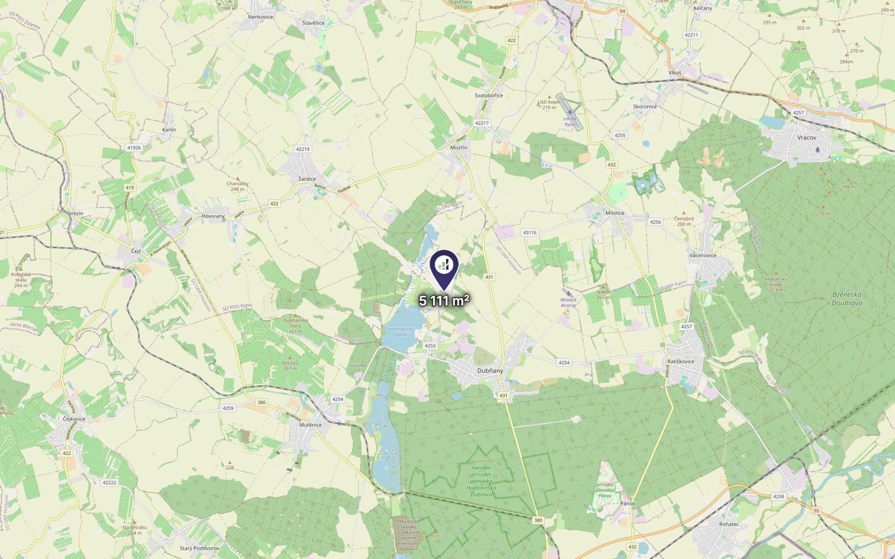 Predaj pozemku 2.556 m², Dubňany, Jihomoravský kraj Predaj pozemku 2.556 m², Dubňany, Jihomoravský kraj