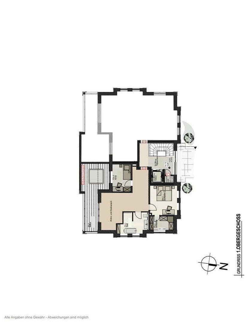 Prenájom bytu 3-izbový 82 m², Carl-Adam-Petri-Straße, Brandenburg - Potsdam, Brandenbursko Prenájom bytu 3-izbový 82 m², Carl-Adam-Petri-Straße, Brandenburg - Potsdam, Brandenbursko