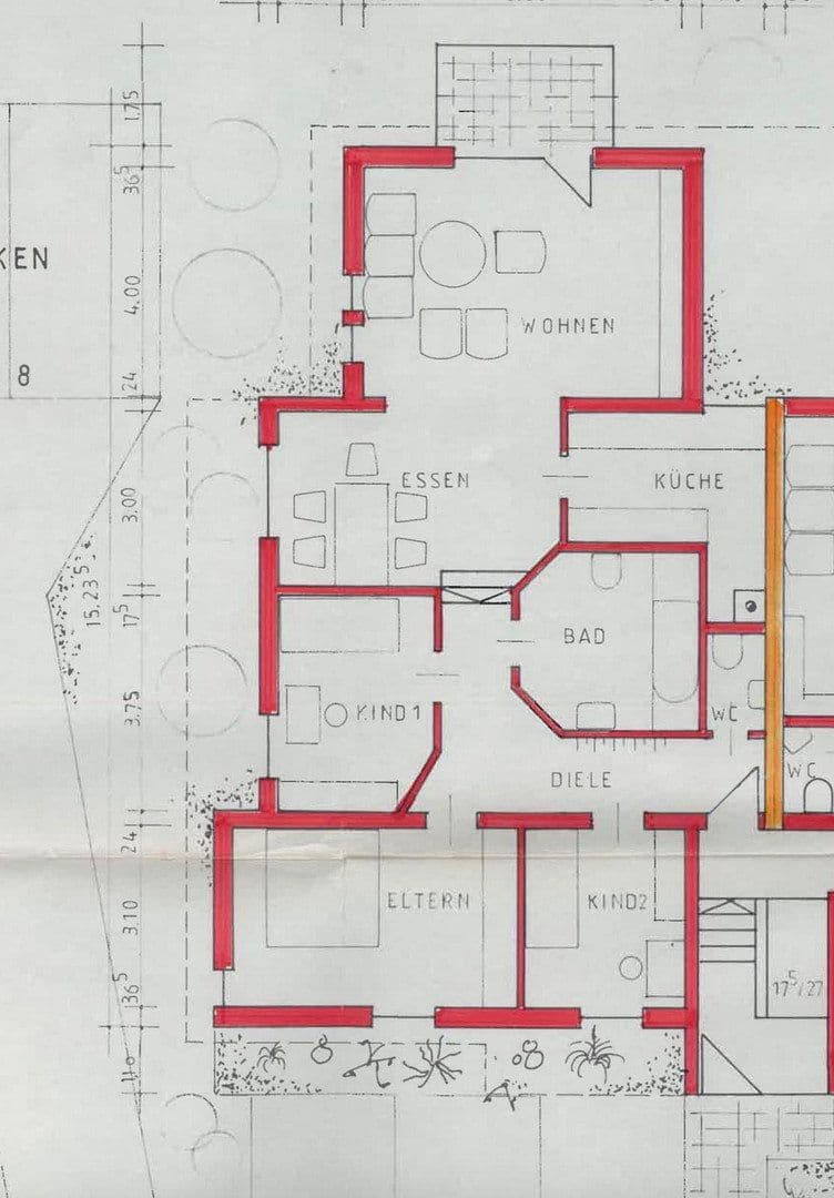 Prenájom bytu 4-izbový 100 m², Finkenweg, Elsenfeld, Bavorsko Prenájom bytu 4-izbový 100 m², Finkenweg, Elsenfeld, Bavorsko