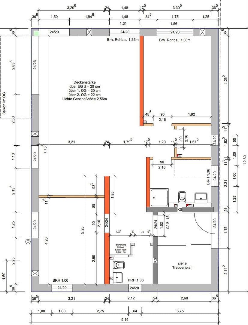 Prenájom bytu 3-izbový 95 m², Darmstadt-Eberstadt, Hesensko Prenájom bytu 3-izbový 95 m², Darmstadt-Eberstadt, Hesensko