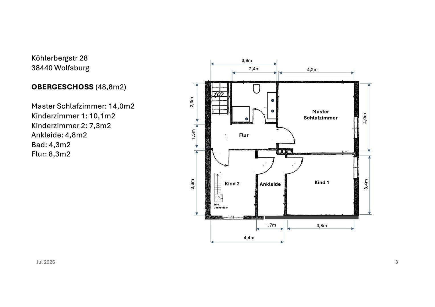 Prenájom domu 133 m², pozemok 591 m², Köhlerbergstraße 28, Wolfsburg, Dolné Sasko Prenájom domu 133 m², pozemok 591 m², Köhlerbergstraße 28, Wolfsburg, Dolné Sasko