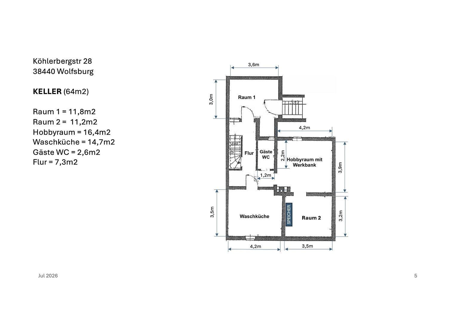 Prenájom domu 133 m², pozemok 591 m², Köhlerbergstraße 28, Wolfsburg, Dolné Sasko Prenájom domu 133 m², pozemok 591 m², Köhlerbergstraße 28, Wolfsburg, Dolné Sasko