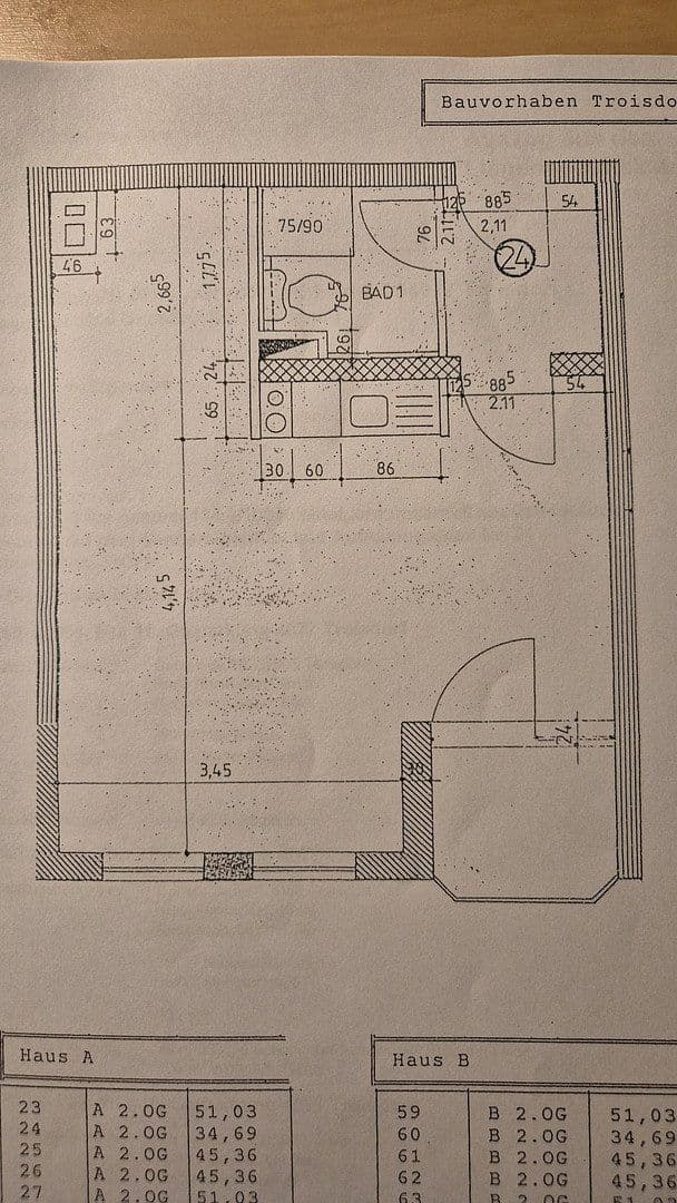 Predaj bytu 1-izbový 35 m², Troisdorf, Severné Porýnie - Westfálsko Predaj bytu 1-izbový 35 m², Troisdorf, Severné Porýnie - Westfálsko