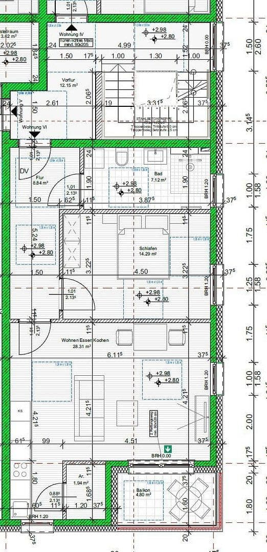 Prenájom bytu 2-izbový 73 m², Hostedder Straße 63, Dortmund, Severné Porýnie - Westfálsko Prenájom bytu 2-izbový 73 m², Hostedder Straße 63, Dortmund, Severné Porýnie - Westfálsko