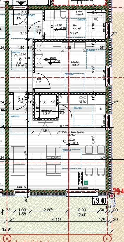 Prenájom bytu 2-izbový 73 m², Hostedder Straße 63, Dortmund, Severné Porýnie - Westfálsko Prenájom bytu 2-izbový 73 m², Hostedder Straße 63, Dortmund, Severné Porýnie - Westfálsko