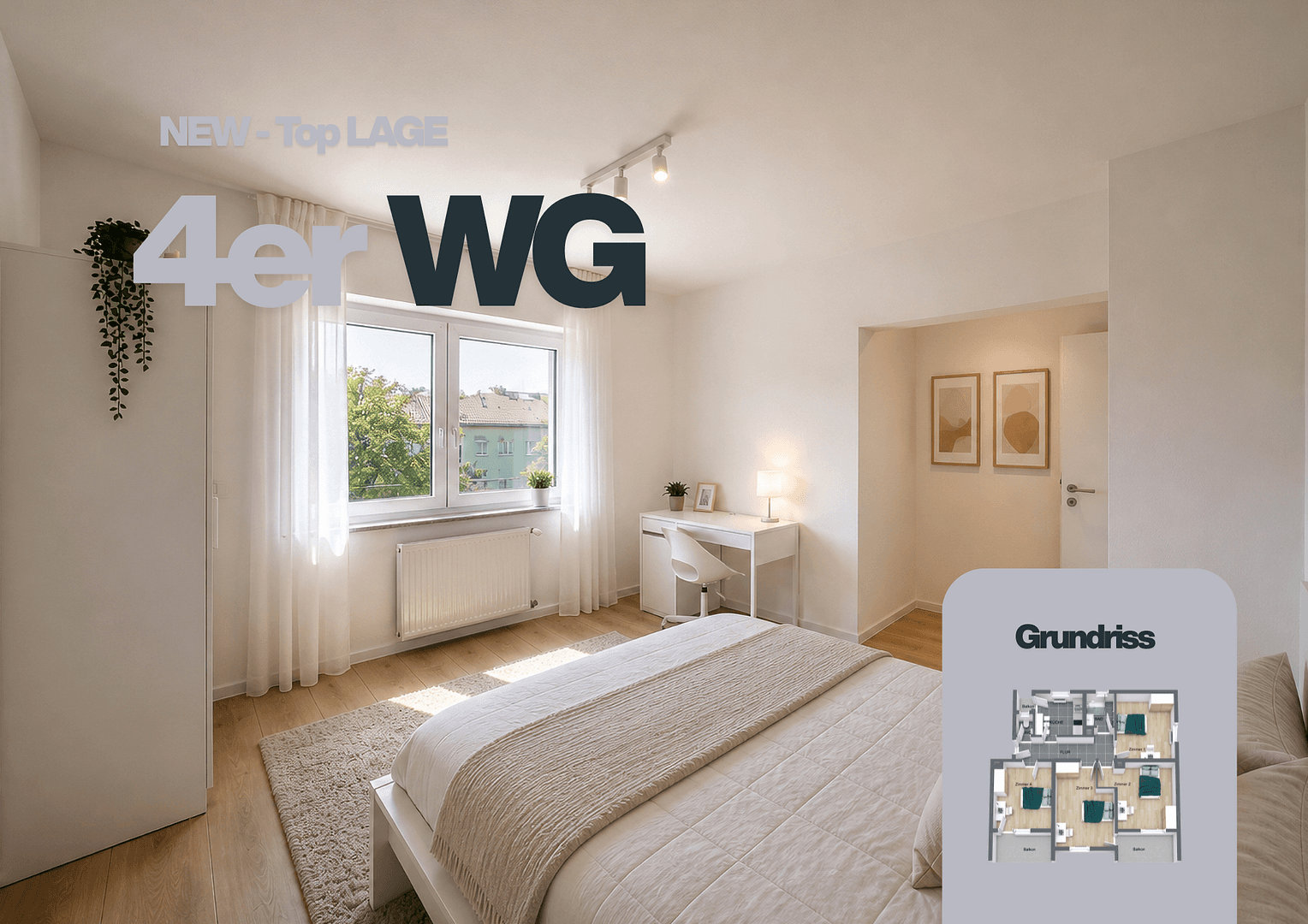 Prenájom bytu 4-izbový 85 m², Ulm, Bádensko-Wurttembersko Prenájom bytu 4-izbový 85 m², Ulm, Bádensko-Wurttembersko