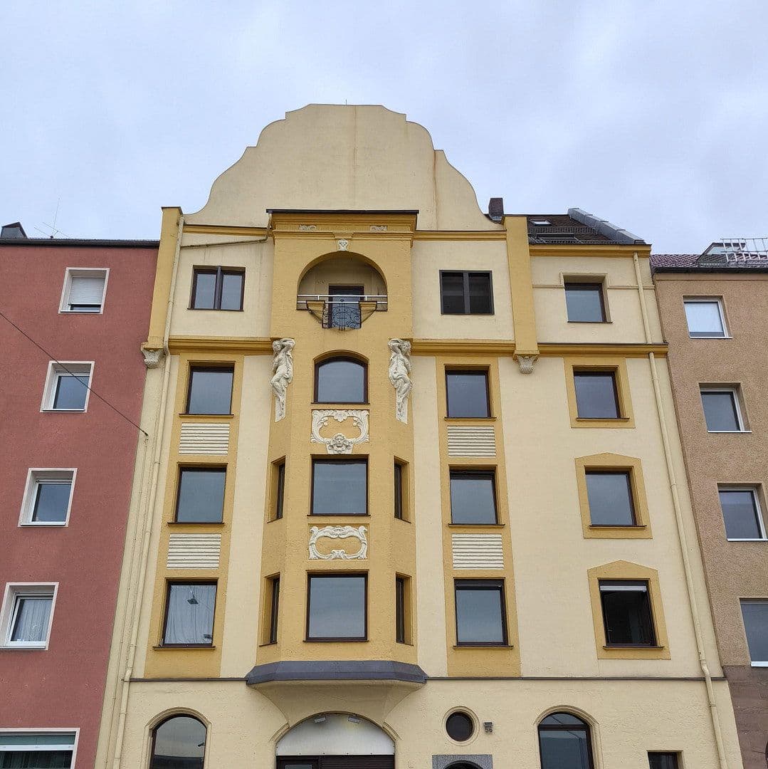 Prenájom bytu 1-izbový 16 m², Pfälzerstraße 56, Nürnberg, Bavorsko Prenájom bytu 1-izbový 16 m², Pfälzerstraße 56, Nürnberg, Bavorsko