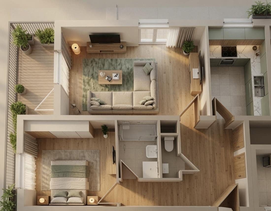 Prenájom bytu 2-izbový 74 m², Säulingweg 1, Kempten (Allgäu), Bavorsko Prenájom bytu 2-izbový 74 m², Säulingweg 1, Kempten (Allgäu), Bavorsko