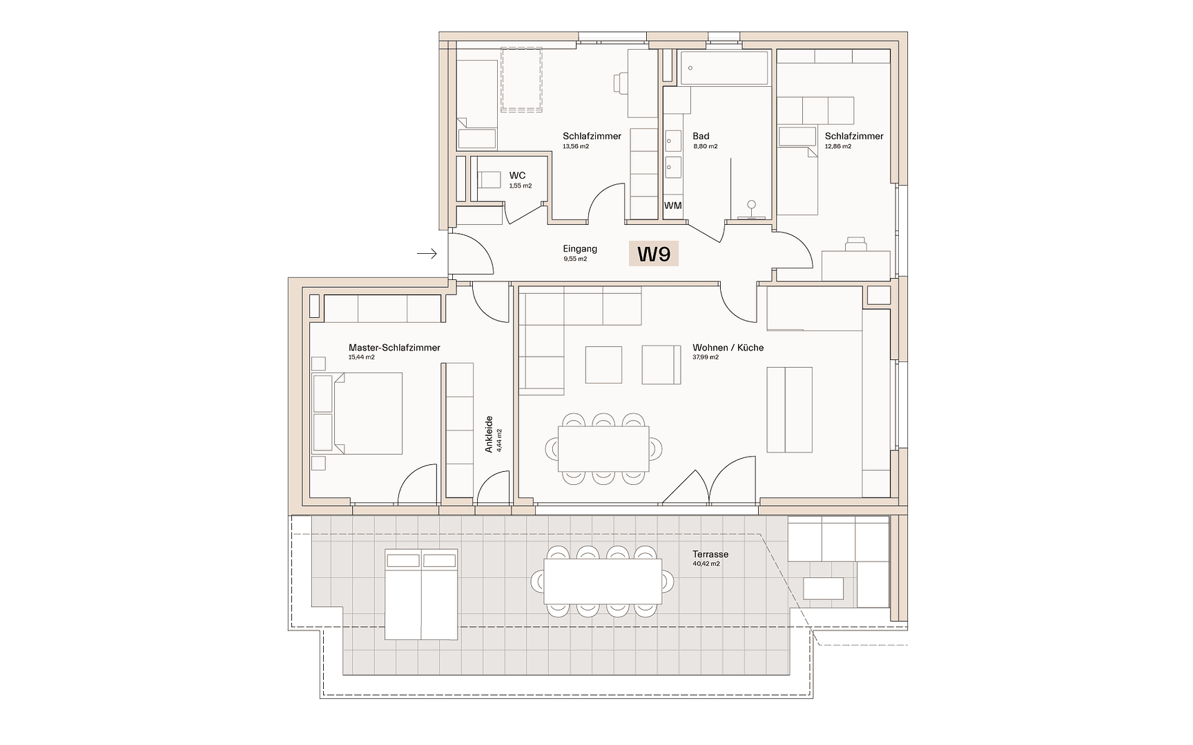 Predaj bytu 4-izbový 105 m², Obertrum, Salzbursko Predaj bytu 4-izbový 105 m², Obertrum, Salzbursko