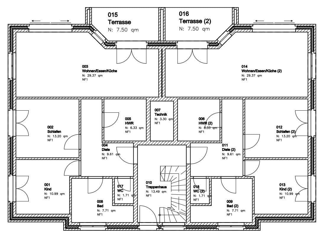 Prenájom bytu 3-izbový 82 m², Südbrookmerland, Dolné Sasko Prenájom bytu 3-izbový 82 m², Südbrookmerland, Dolné Sasko