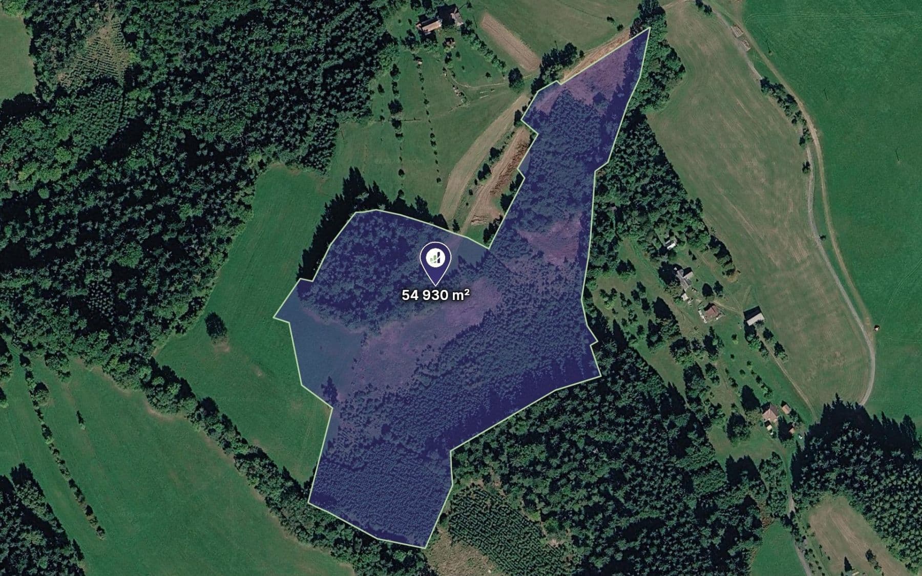 Predaj pozemku 54.930 m², Valašská Senice, Zlínský kraj Predaj pozemku 54.930 m², Valašská Senice, Zlínský kraj