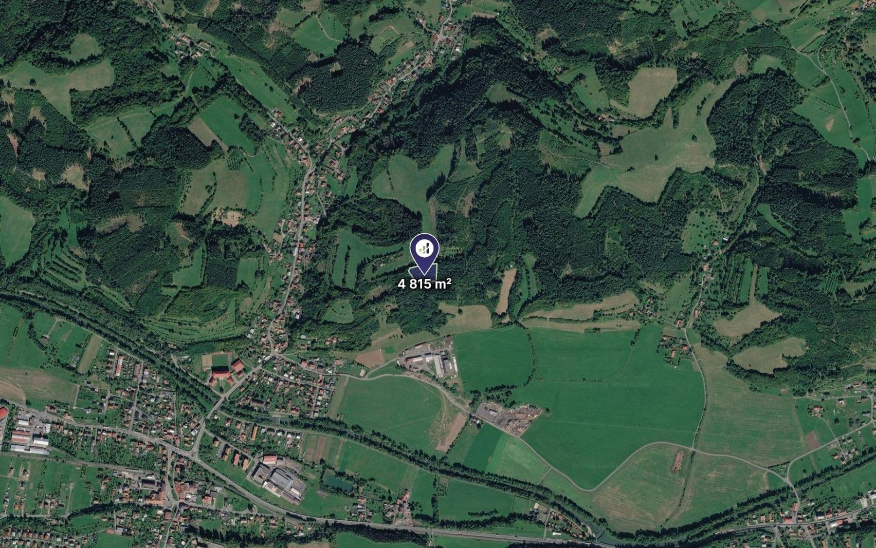 Predaj pozemku 4.815 m², Hovězí, Zlínský kraj Predaj pozemku 4.815 m², Hovězí, Zlínský kraj