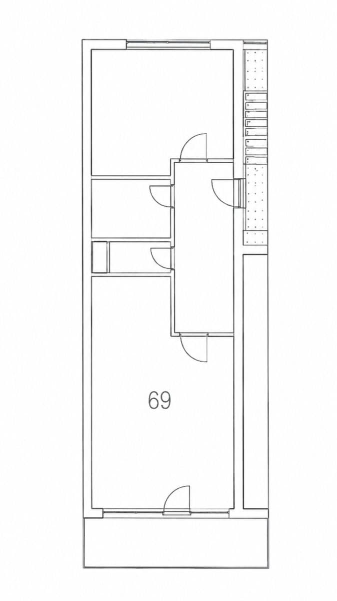 Predaj bytu 2-izbový 59 m², Názovská, Praha, Praha Predaj bytu 2-izbový 59 m², Názovská, Praha, Praha