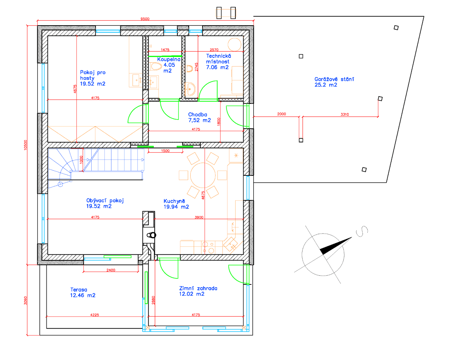 Predaj domu 178 m², pozemok 987 m², Kopretinová, Čerčany, Středočeský kraj Predaj domu 178 m², pozemok 987 m², Kopretinová, Čerčany, Středočeský kraj