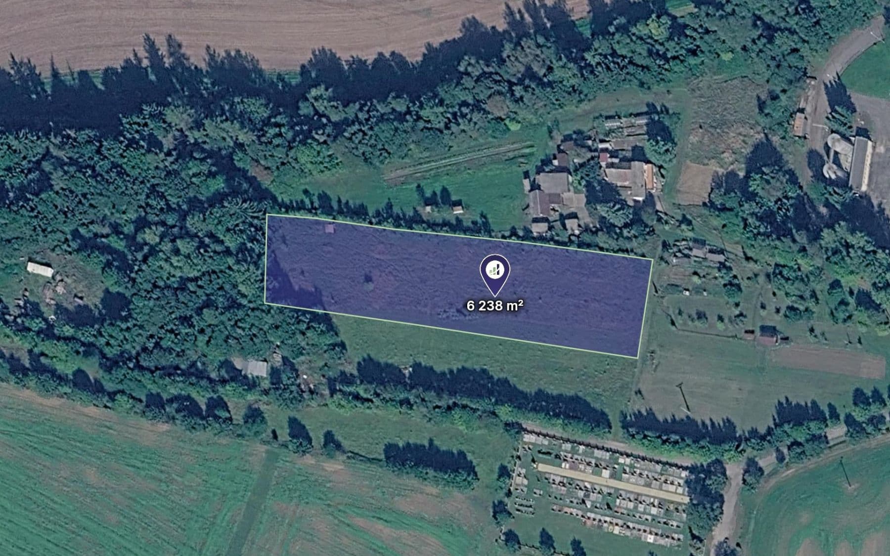 Predaj pozemku 6.238 m², Vranová Lhota, Pardubický kraj Predaj pozemku 6.238 m², Vranová Lhota, Pardubický kraj