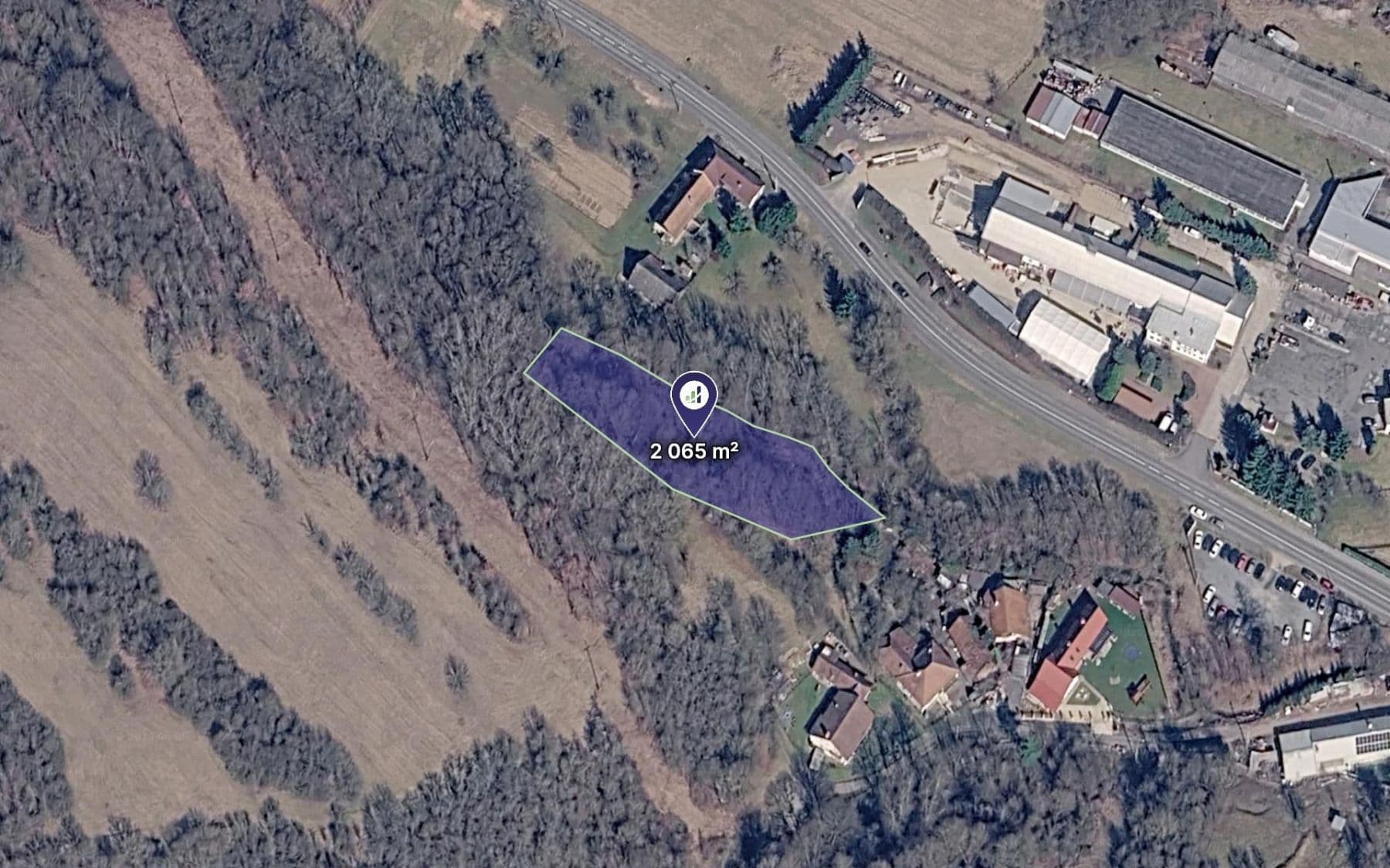 Predaj pozemku 1.033 m², Hřivínův Újezd, Zlínský kraj Predaj pozemku 1.033 m², Hřivínův Újezd, Zlínský kraj