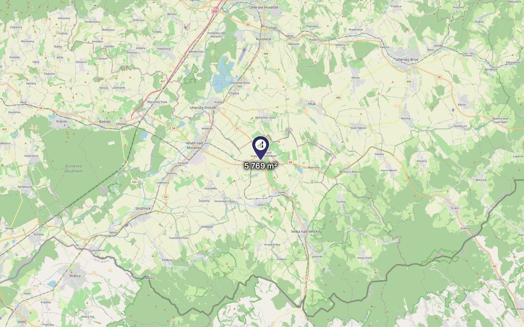 Predaj pozemku 5.769 m², Lipov, Jihomoravský kraj Predaj pozemku 5.769 m², Lipov, Jihomoravský kraj