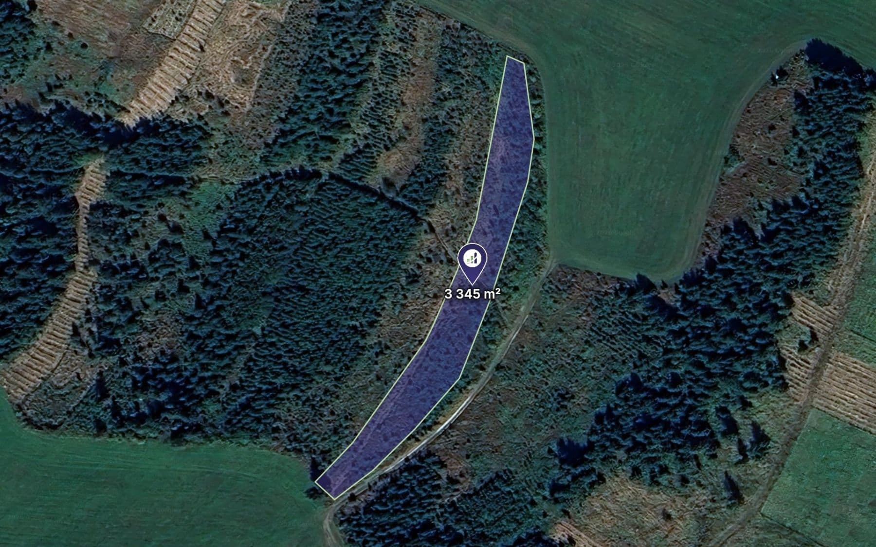 Predaj pozemku 3.345 m², Červený Hrádek, Jihočeský kraj Predaj pozemku 3.345 m², Červený Hrádek, Jihočeský kraj