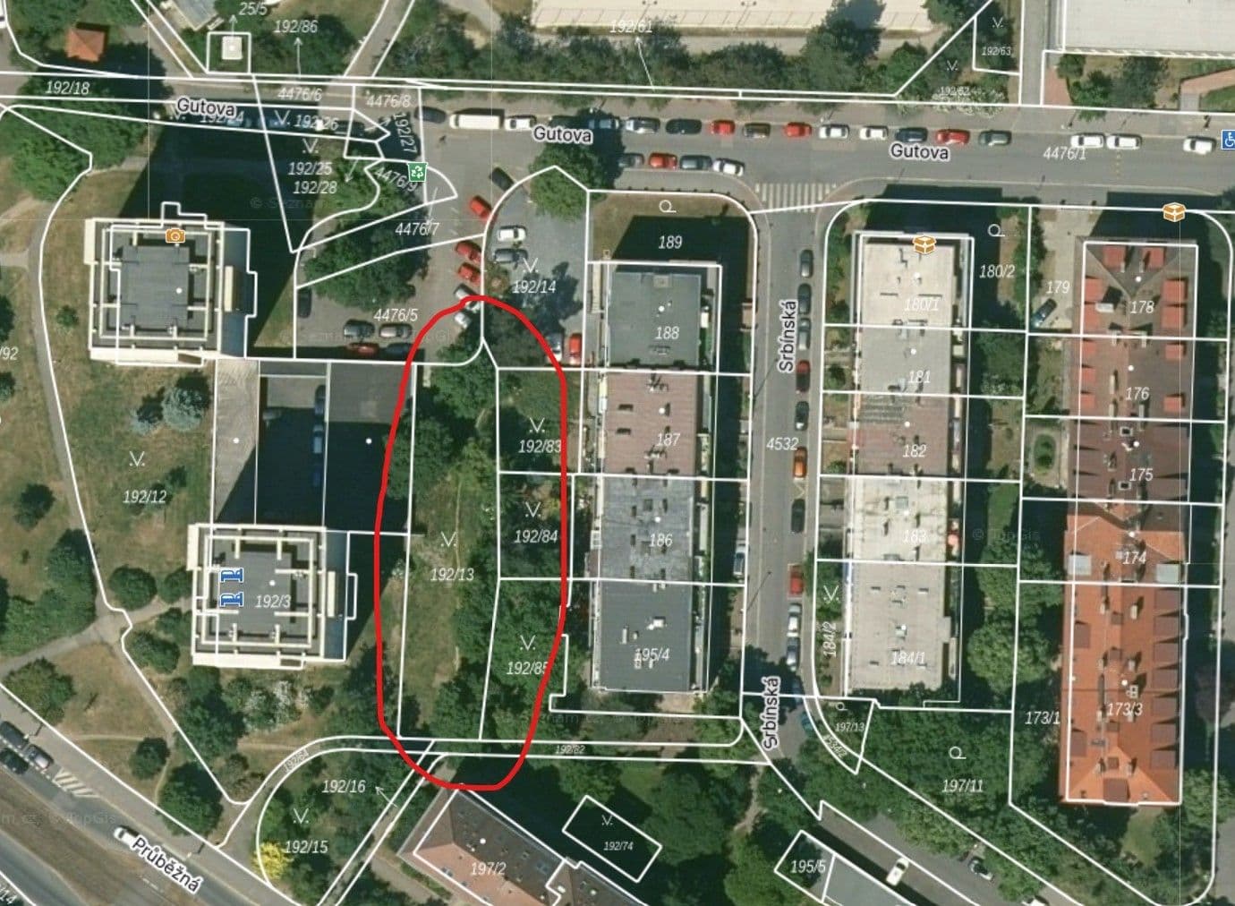 Predaj pozemku 671 m², Praha, Praha Predaj pozemku 671 m², Praha, Praha