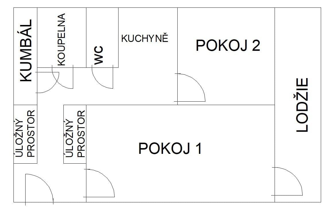 Prenájom bytu 2-izbový 55 m², Klíčanská, Praha, Praha Prenájom bytu 2-izbový 55 m², Klíčanská, Praha, Praha
