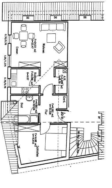 Prenájom bytu 2-izbový 63 m², Kreuzgasse 15, Steinweiler, Porýnie-Falcko Prenájom bytu 2-izbový 63 m², Kreuzgasse 15, Steinweiler, Porýnie-Falcko