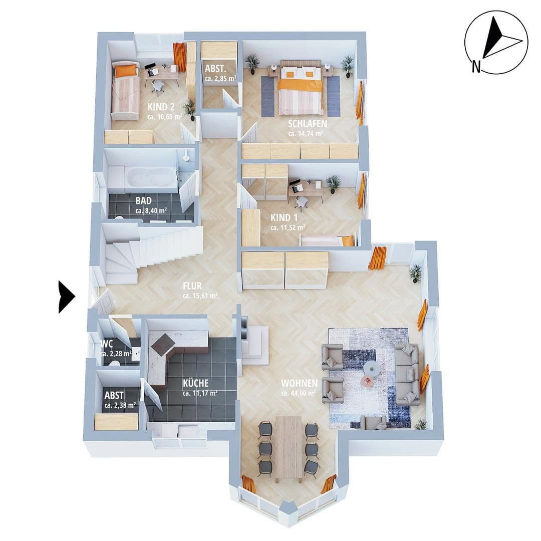 Prenájom domu 125 m², pozemok 780 m², Pferdekoppel 14, Neetze, Dolné Sasko Prenájom domu 125 m², pozemok 780 m², Pferdekoppel 14, Neetze, Dolné Sasko