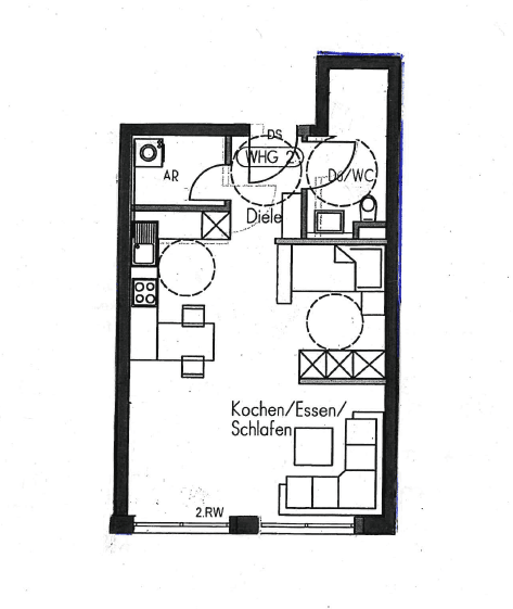 Prenájom bytu 1-izbový 42 m², Beinstraße 16, Aalen, Bádensko-Wurttembersko Prenájom bytu 1-izbový 42 m², Beinstraße 16, Aalen, Bádensko-Wurttembersko