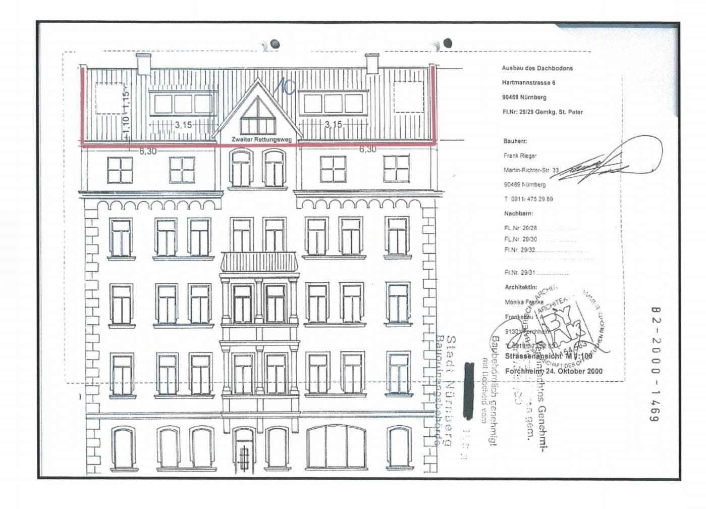 Predaj bytu 3-izbový 100 m², Hartmannstr 6, Nürnberg, Bavorsko Predaj bytu 3-izbový 100 m², Hartmannstr 6, Nürnberg, Bavorsko