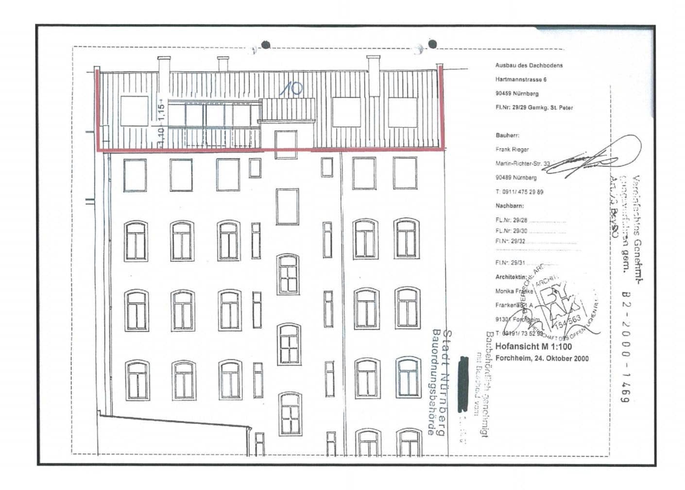 Predaj bytu 3-izbový 100 m², Hartmannstr 6, Nürnberg, Bavorsko Predaj bytu 3-izbový 100 m², Hartmannstr 6, Nürnberg, Bavorsko