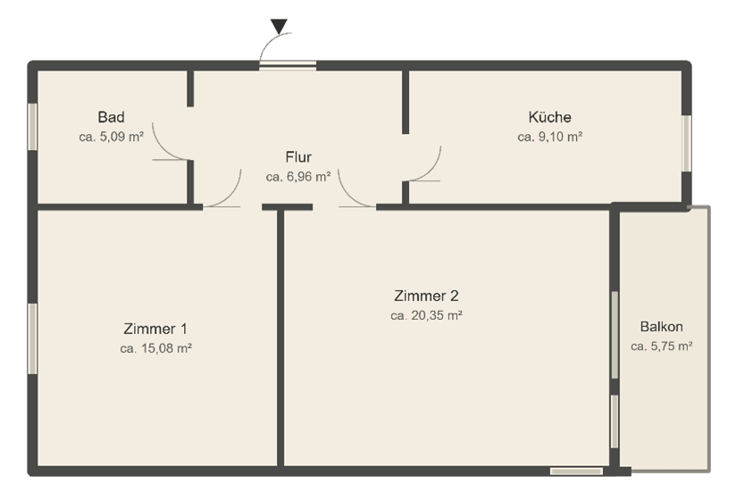 Predaj bytu 2-izbový 57 m², Passau, Bavorsko Predaj bytu 2-izbový 57 m², Passau, Bavorsko